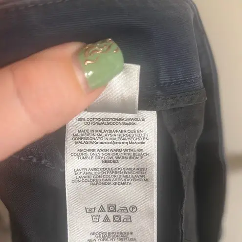 Brooks Brothers ✨ 346 Stretch Chino Navy Bermuda Sz 14 Shorts✨