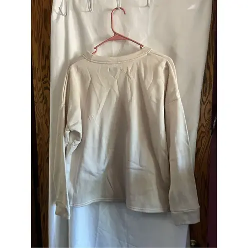 Rae Dunn Trick Or Treat Crewneck Sweatshirt Woman’s Size Medium - Image 5