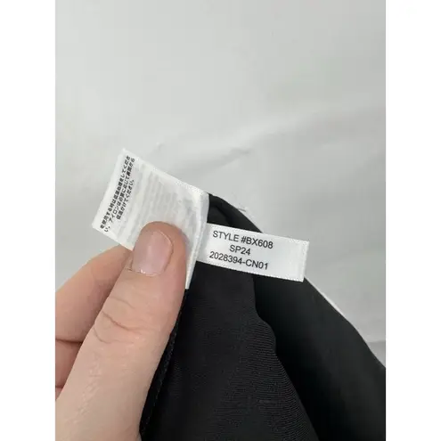 J. Crew 90s High Leg Bikini Bottom Women XL Black NEW Beach Coastal Resortwear