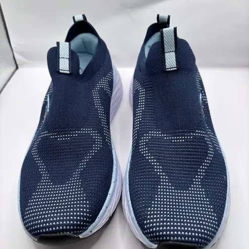 Avia ARCH SUPPORT ELASTIC GORING BLUE PULL ON LIGHT SNEAKERS SHOES Size 7.5W