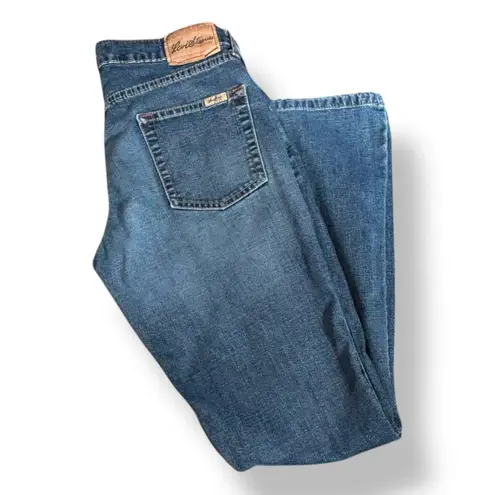 Levi Strauss Signature Stretch Bootcut Jeans Size 4 Medium Wash Blue Denim Comfy