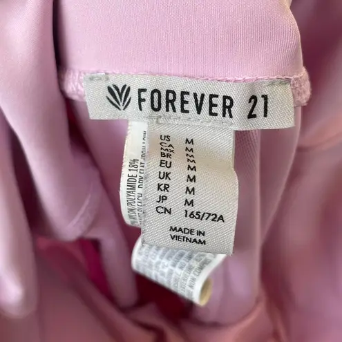 Forever 21  Light Pink Purple High Waisted Activewear Leggings