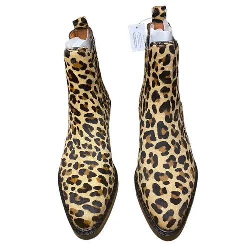 Coach  Bowery Bootie Animal Print Natural Cheetah Leopard Women's Size 5