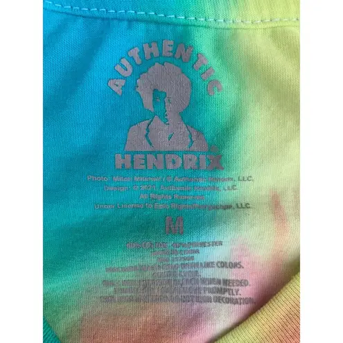None Jimi Hendrix Authentic Hendrix Tie Dye Graphic Muscle Tank