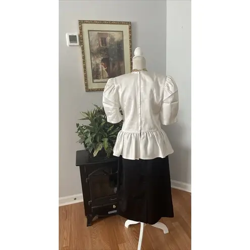 Women’s VTG David Rose Blush Pink Pearl Buttons Top Jacket 12 Embroidered Lace