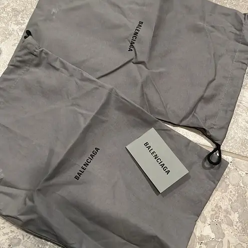 Balenciaga Knife Glitter High Heel Mules in Silver Titanium Size 37 New +DustBag