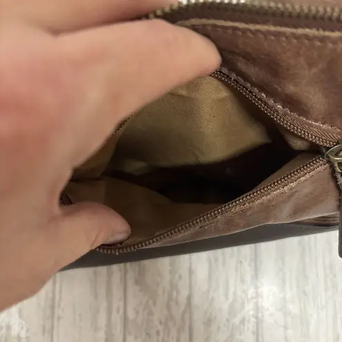 The Sak Womens Hobo Patchwork Leather Bag EUC