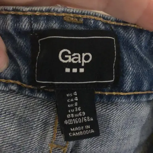 Gap  Cuffed Jean Shorts, size 4