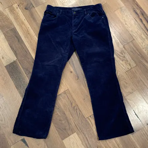 Ralph Lauren Sport Blue Casual Corduroy Pants Size 12