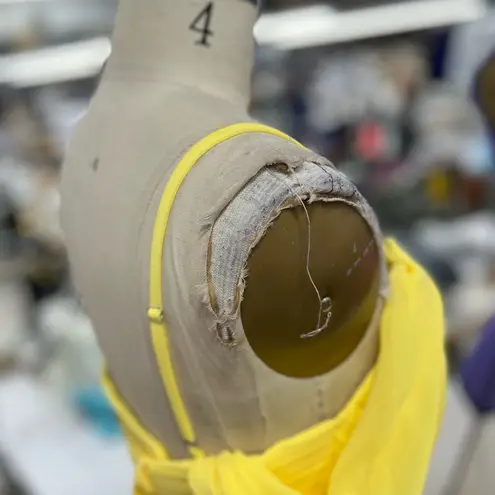 Formal Dress 2 Yellow