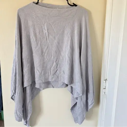 Lululemon  Forward Flow Poncho Heathered Core Ultra Light Gray One Size