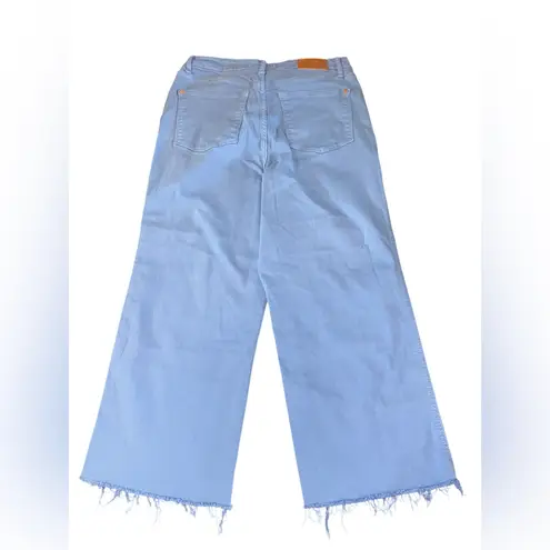 Judy Blue Tummy Control Crop Wide Leg Jeans Sky Blue 88843 Women’s Size 13 / 31