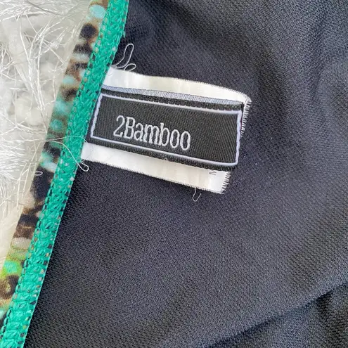 Women’s Python Print Low Rise Bikini Swimwear Bottoms