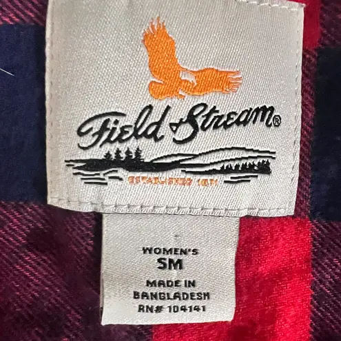 Field & Stream  100%‎ Cotton Button Down Flannel - sz S - Image 5