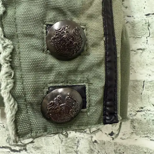 Silver Jeans Feminine Army Green Women's Utility Jacket sz M