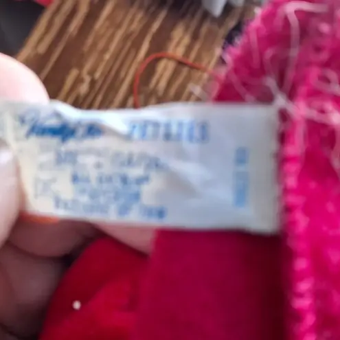 Vanity Fair Petites Robe Lounge Dress Color Block 3/4 Sleeve L