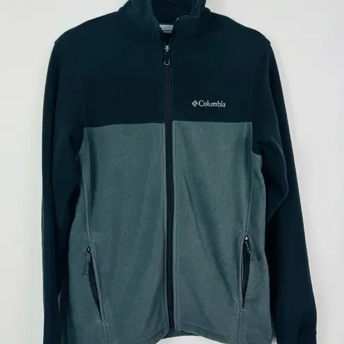 Columbia  Women's Full Zip Fleece Jacket Black/Gray Size‎ Small