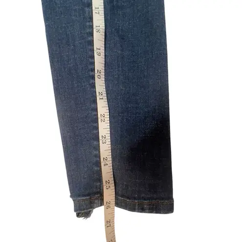 Dear John  Joyrich Comfort Skinny Size 29X26 Women's Jeans Dark Wash Distressed