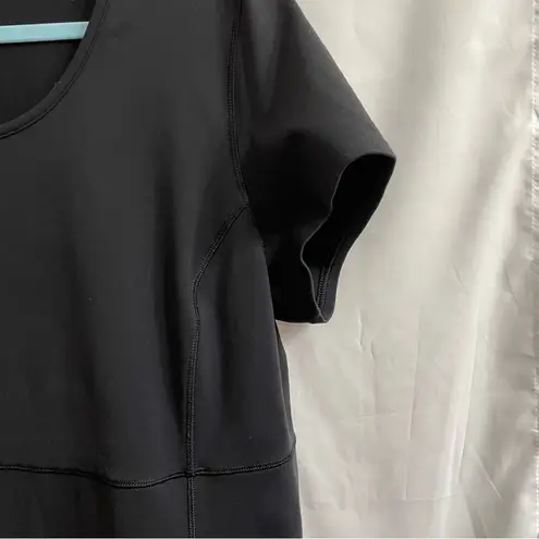 Duluth Trading Co Women’s XL Black Short Sleeve Spandex Blend Dress