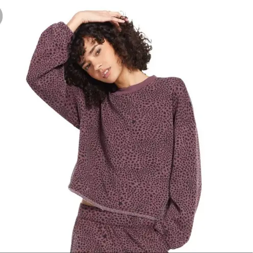 Z Supply  cruiser stardust crop sweatshirt