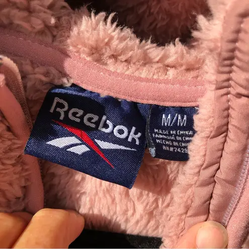 Reebok  Plush Fleece Hooded Jacket Dusty Rose M