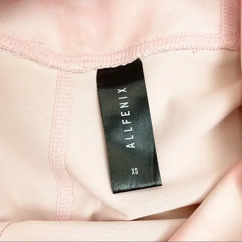 Anthropologie All Fenix X  Tie Dye High Rise Leggings: Blush Pink