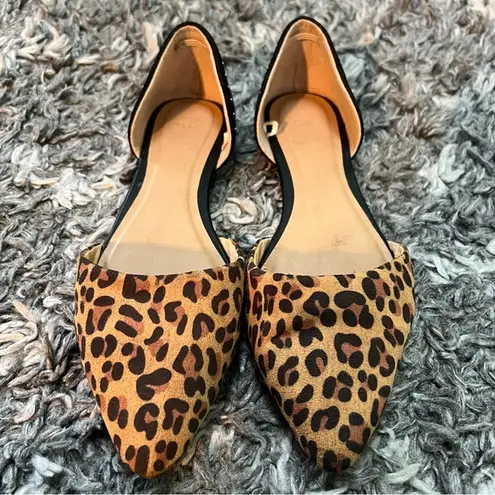 Gap Leopard flat shoes by  are in like great condition. Size 8M