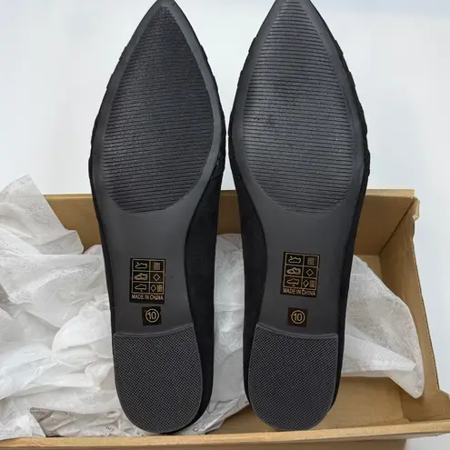 Journee Collection Women's Mindee Pointed Toe Flats- Size 10