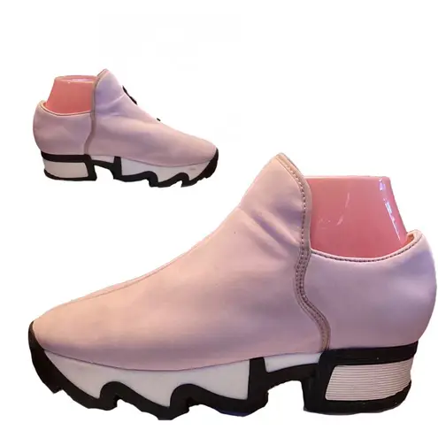 iRi NEW YORK LILAC PURPLE NEOPRENE THICK SOLE SLIP ON SNEAKERS (37.5) Size 6.5