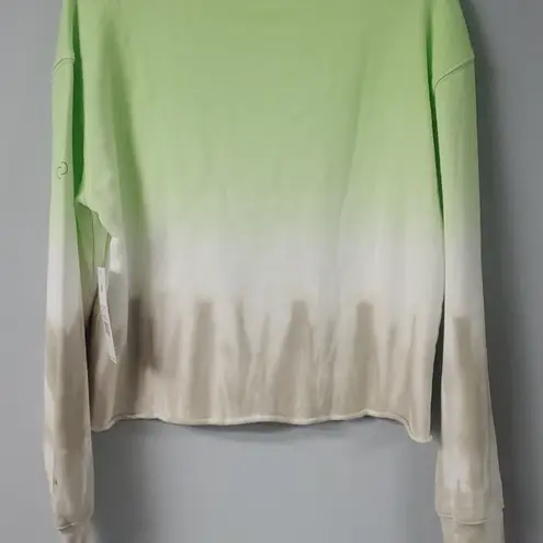 Spiritual Gangster NWT  BUENAS VIBRAS MAZZY CROP SWEATSHIRT OVERSIZED BOXY FIT