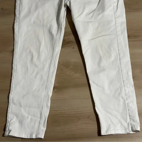 J. Jill White Denim Authentic Fit Slim