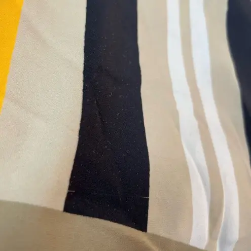 MSGM sleeveless colorful striped sheath dress size 46 or US 10