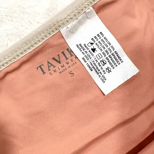 NWT Tavik Jayden Moderate Swim Bottom Color Blocked in Desert Clay/Tapioca