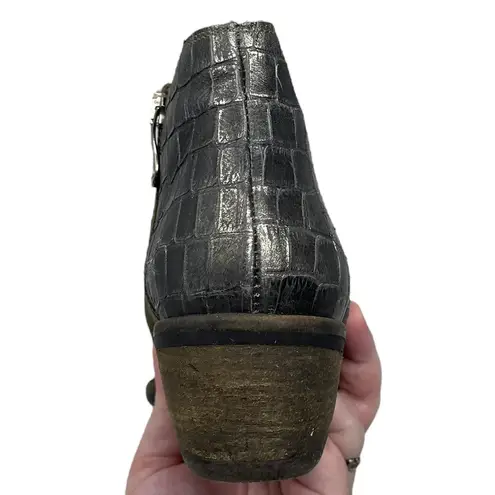 Kanna “Nat” Suede Ankle Boots Womens Size EU 39 US 8 Green Leather Bohemian Boho