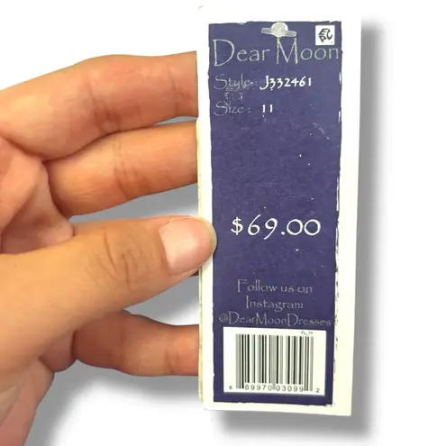 Dear Moon NWT Dillard’s Blue Fit & Flare Cocktail Party Mini Dress – Size 11