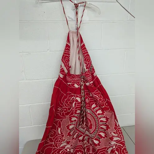 Red Valentino RTR red ♥️ Floral Embroidered Poplin Dress a-line EU 48 (12)