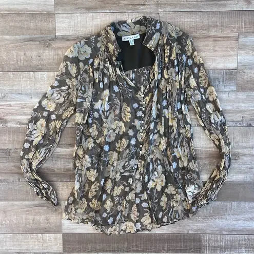 Shona joy Jolie Floral Blouse Size US4