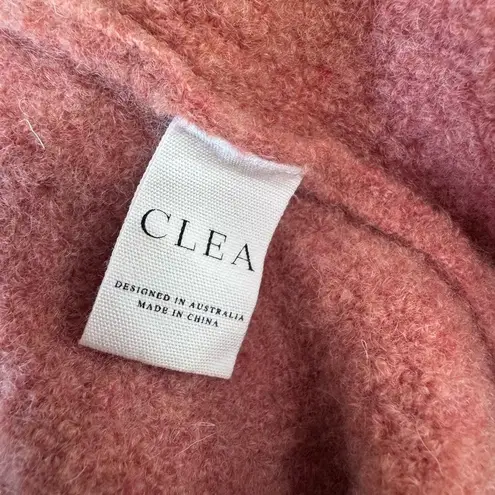 CLEA MAGGIE BOUCLE MINI DRESS in salmon S NWT Pink