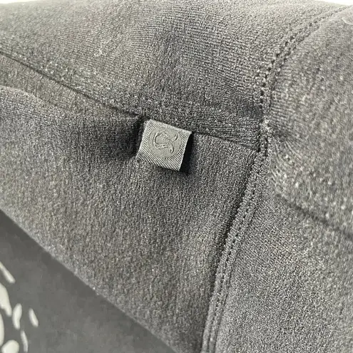 Lululemon  Snapshot Black Crewneck Sweatshirt‎ Animal Print Graphic Small