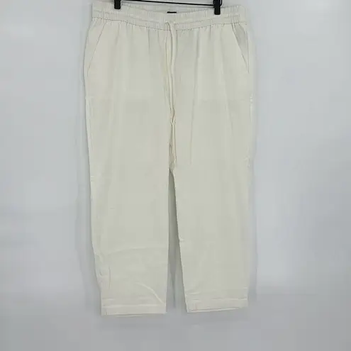 NWT J. Crew Womens White Linen
