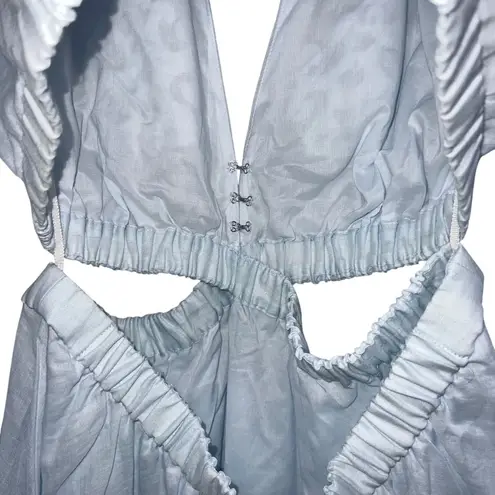 A.L.C. NEW NWT Irene Cutout Dress In Ice Water Blue