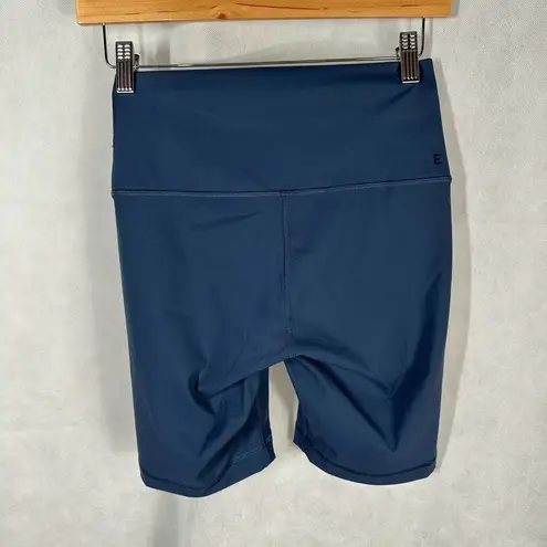 Everlane  Perform Bike Activewear Exercise Shorts Blue Size Small