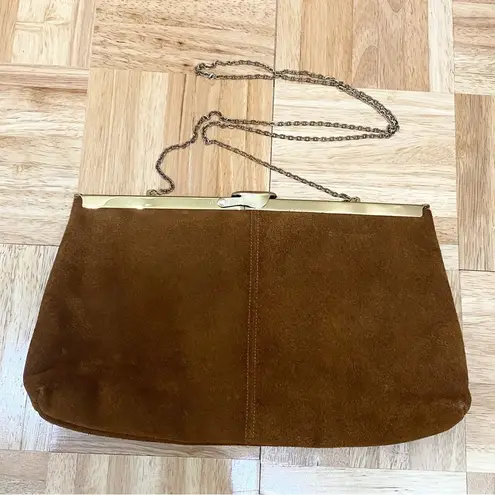 Vintage ETRA Genuine Leather Brown Suede Kiss