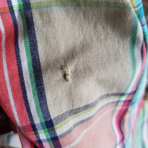 Trina Turk  Blazer Jacket Plaid Short Cotton Stretch 3/4‎ Sleeves  Size 0 thumbnail 11