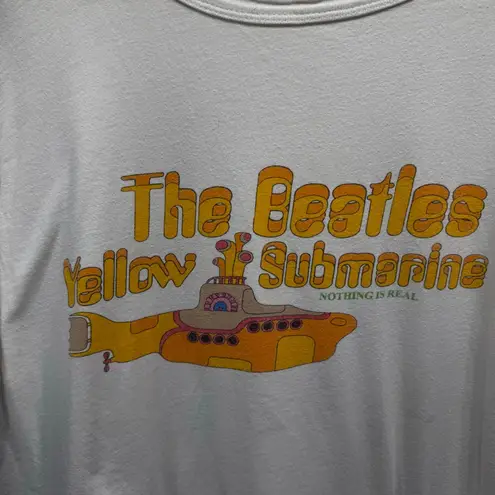 Vintage The Beatles Yellow Submarine "Nothing Is Real" Ringer T
