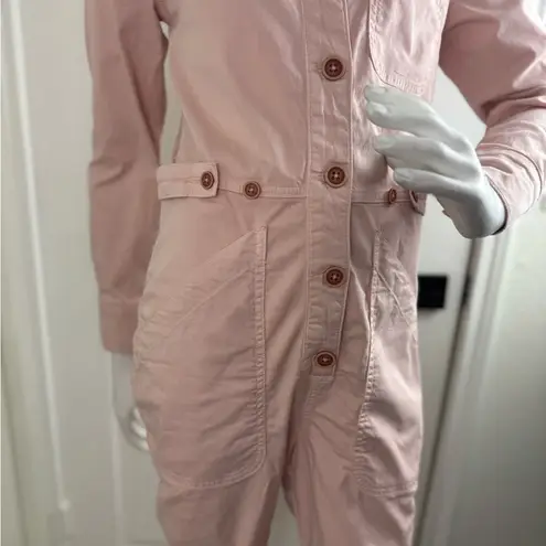 Veronica Beard Wren Boiler Jumpsuit In Rosewood Size XS.