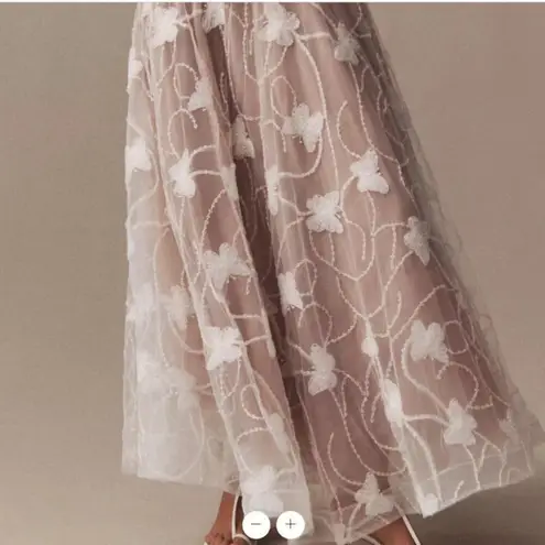 Anthropologie BHLDN Helsi Josephine Butterfly Printed V