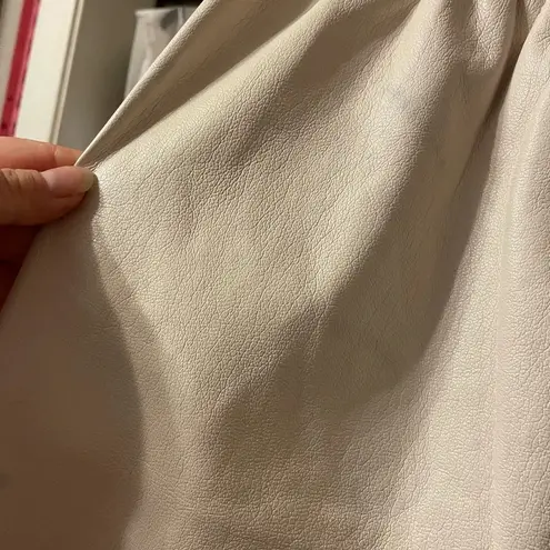 NANUSHKA VEGAN LEATHER YOLIE SHORTS Size XS