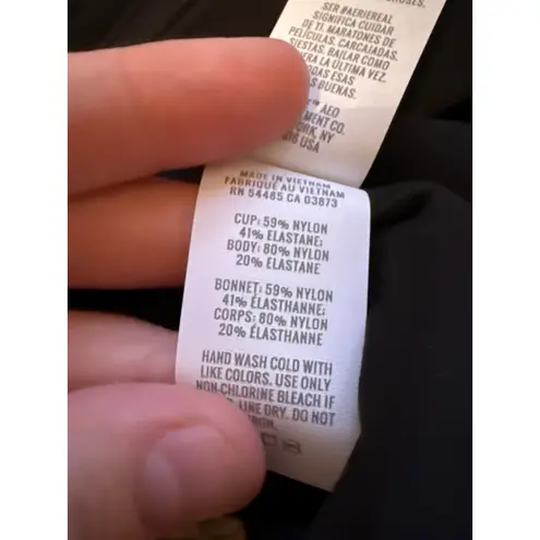 Aerie Smoothez by Black Pullover Bralette Sz S NEW