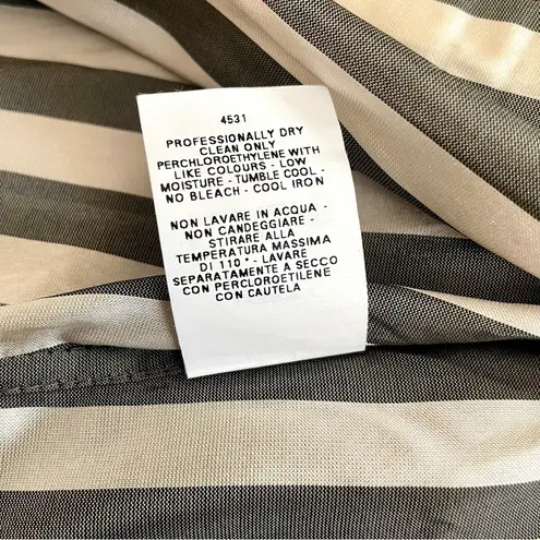 Moschino tuxedo shirt, raw silk, made in Italy, size 4